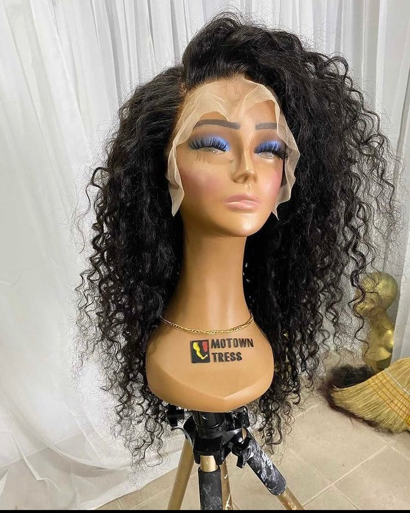 Exotic wave 13x4 lace wig